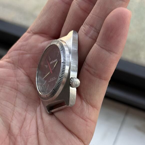 Nixon Clutch Exactly Stainless Steel Watch 34mm Japan Black Dial Date Quartz - Picture 8 of 9